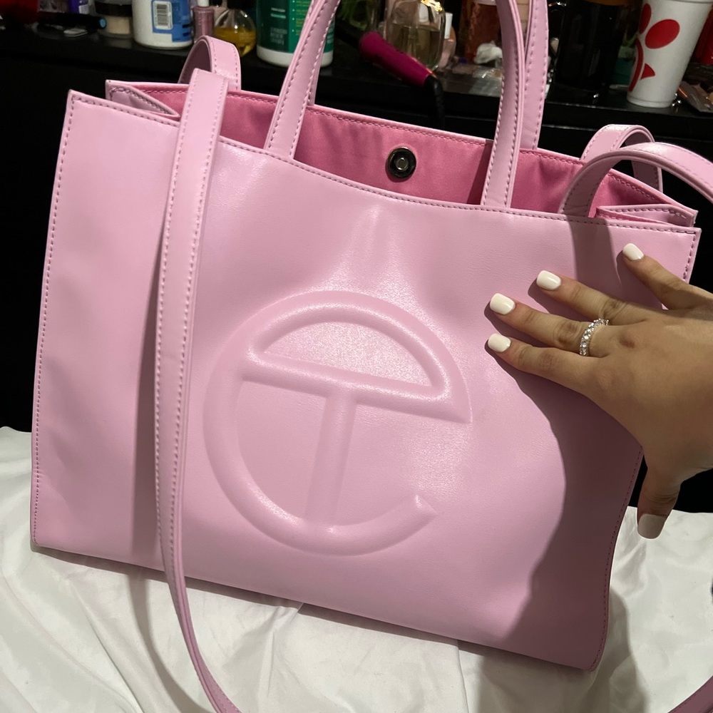 Pink Telfar bag